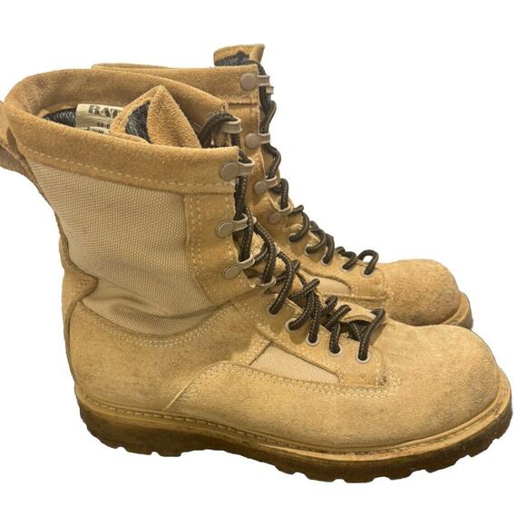 Bates Tan Work Dessert Combat Boots Military Tactical Size 8 E33500B - Picture 3 of 8